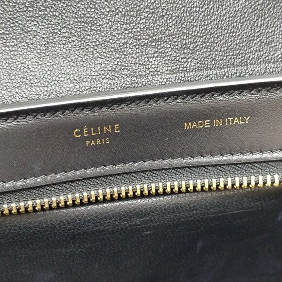 Authentic CELINE Trapeze pony hair Pink Calf Leather Hand Bag mn715-112525 - Picture 16 of 16